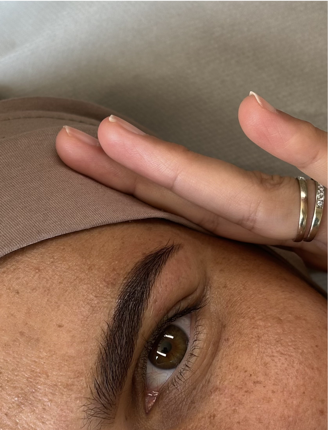 résultat sourcils halal brows