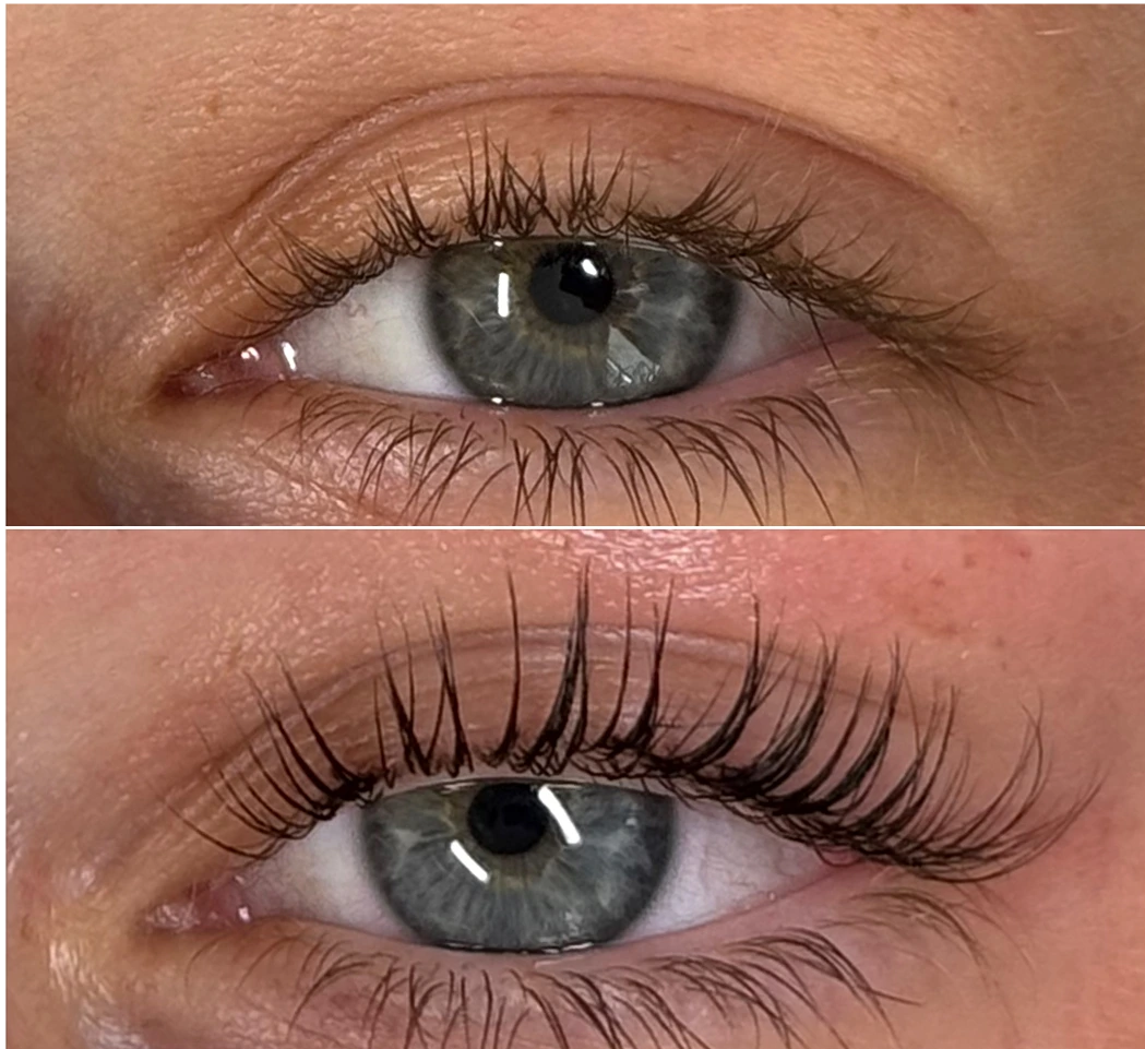 résultat rehaussement cils